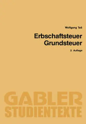 Teß | Erbschaftsteuer Grundsteuer | E-Book | sack.de