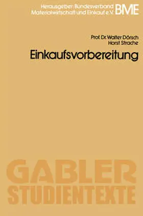 Dörsch / Strache |  Einkaufsvorbereitung | eBook | Sack Fachmedien
