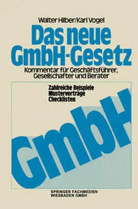 Hilber / Vogel |  Das neue GmbH-Gesetz | eBook | Sack Fachmedien