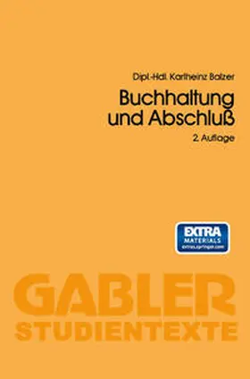 Balzer | Buchhaltung und Abschluß | E-Book | sack.de