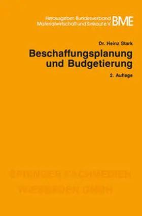 Stark |  Beschaffungsplanung und Budgetierung | eBook | Sack Fachmedien