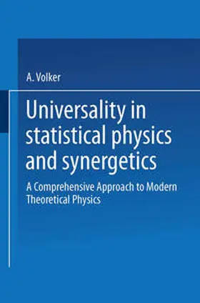 Weberruß |  Universality in Statistical Physics and Synergetics | eBook | Sack Fachmedien