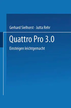 Sielhorst |  Quattro Pro 3.0 | eBook | Sack Fachmedien