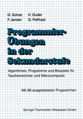 Schulz / Guder / Janzen | Programmierübungen in der Sekundarstufe | E-Book | sack.de