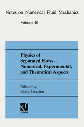 Gersten |  Physics of Separated Flows — Numerical, Experimental, and Theoretical Aspects | eBook | Sack Fachmedien