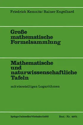 Kemnitz |  Große mathematische Formelsammlung | eBook | Sack Fachmedien