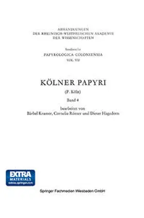 Köln / Kramer / Römer | Kölner Papyri | E-Book | sack.de
