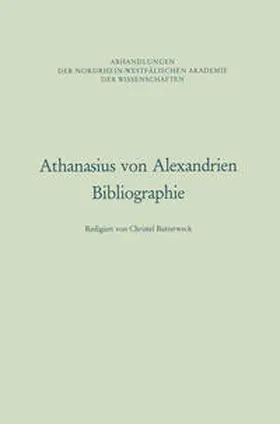 Butterweck | Athanasius von Alexandrien | E-Book | www2.sack.de