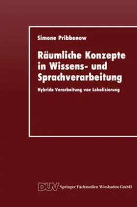 Pribbenow |  Räumliche Konzepte in Wissens- und Sprachverarbeitung | eBook | Sack Fachmedien