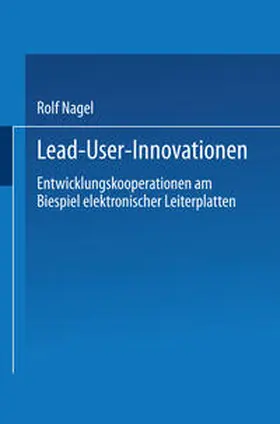 Nagel |  Lead User Innovationen | eBook | Sack Fachmedien