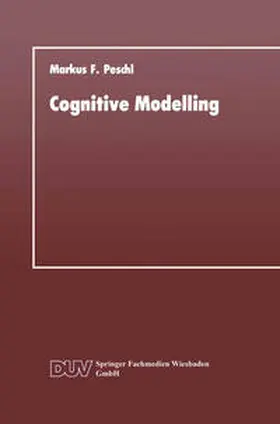 Peschl |  Cognitive Modelling | eBook | Sack Fachmedien