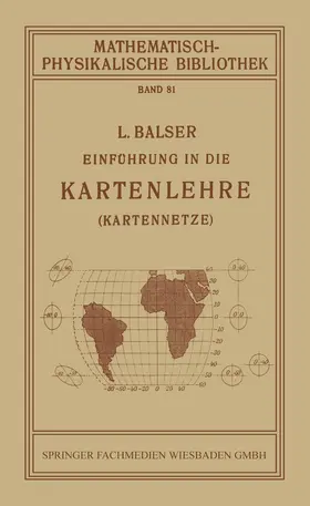 Balser |  Einführung in die Kartenlehre | Buch |  Sack Fachmedien