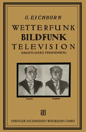 Eichhorn |  Wetterfunk, Bildfunk, Television | eBook | Sack Fachmedien