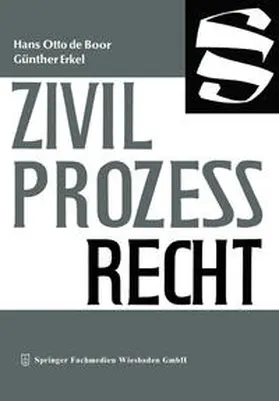 Boor / Erkel |  Zivilprozeßrecht | eBook | Sack Fachmedien