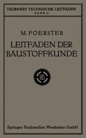 Förster |  Leitfaden der Baustoffkunde | eBook | Sack Fachmedien