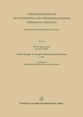 Siebel / Weiss |  Untersuchungen an einigen Problemen des Tiefziehens | eBook | Sack Fachmedien