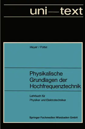 Meyer |  Physikalische Grundlagen der Hochfrequenztechnik | Buch |  Sack Fachmedien