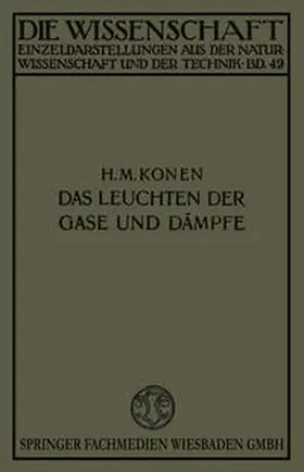 Konen |  Das Leuchten der Gase und Dämpfe | eBook | Sack Fachmedien