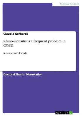 Gerhards |  Rhino-Sinusitis is a frequent problem in COPD | Buch |  Sack Fachmedien