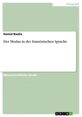 Baalla |  Der Modus in der französischen Sprache | eBook | Sack Fachmedien
