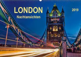 Roder |  London - Nachtansichten (Wandkalender 2019 DIN A2 quer) | Sonstiges |  Sack Fachmedien