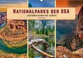 Roder |  Nationalparks der USA - atemberaubend schön (Wandkalender 2019 DIN A2 quer) | Sonstiges |  Sack Fachmedien