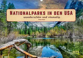 Roder |  Nationalparks in den USA - wunderschön und einmalig (Wandkalender 2019 DIN A2 quer) | Sonstiges |  Sack Fachmedien