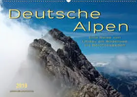 Roder |  Deutsche Alpen, eine Reise von Lindau am Bodensee bis Berchtesgaden (Wandkalender 2019 DIN A2 quer) | Sonstiges |  Sack Fachmedien