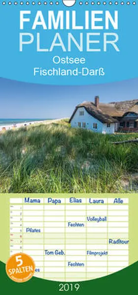 Hoffmann | Ostsee, Fischland-Darß - Familienplaner hoch (Wandkalender 2019 , 21 cm x 45 cm, hoch) | Sonstiges | 978-3-670-18974-9 | sack.de