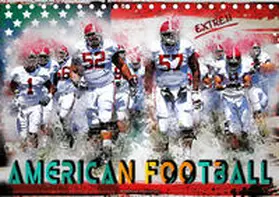 Roder |  American Football extrem (Tischkalender 2020 DIN A5 quer) | Sonstiges |  Sack Fachmedien
