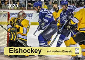 Roder |  Mit vollem Einsatz - Eishockey (Wandkalender 2020 DIN A2 quer) | Sonstiges |  Sack Fachmedien