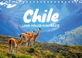 Tischer |  Chile - Land voller Kontraste (Tischkalender 2020 DIN A5 quer) | Sonstiges |  Sack Fachmedien