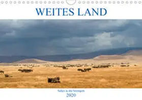 Schulz |  Weites Land - Safari in der Serengeti (Wandkalender 2020 DIN A4 quer) | Sonstiges |  Sack Fachmedien
