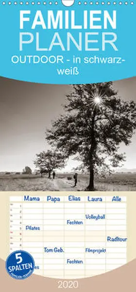 Bosch |  OUTDOOR - Natur- und Landschaftsbilder in schwarz-weiß - Familienplaner hoch (Wandkalender 2020 , 21 cm x 45 cm, hoch) | Sonstiges |  Sack Fachmedien