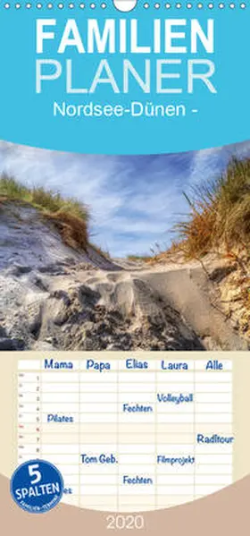 Roder |  Nordsee-Dünen - Familienplaner hoch (Wandkalender 2020 , 21 cm x 45 cm, hoch) | Sonstiges |  Sack Fachmedien