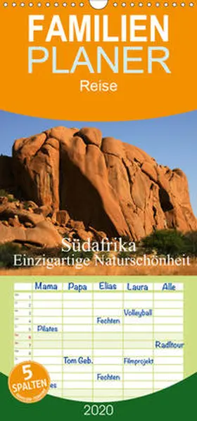 Müller |  Südafrika - Einzigartige Naturschönheit - Familienplaner hoch (Wandkalender 2020 , 21 cm x 45 cm, hoch) | Sonstiges |  Sack Fachmedien