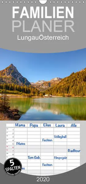 Krieger |  Lungau / Österreich - Familienplaner hoch (Wandkalender 2020 , 21 cm x 45 cm, hoch) | Sonstiges |  Sack Fachmedien