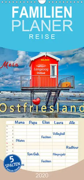Roder |  Mein Ostfriesland  - Familienplaner hoch (Wandkalender 2020 , 21 cm x 45 cm, hoch) | Sonstiges |  Sack Fachmedien