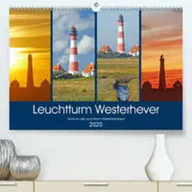 Schulz | Rund um den Leuchtturm Westerheversand(Premium, hochwertiger DIN A2 Wandkalender 2020, Kunstdruck in Hochglanz) | Sonstiges | 978-3-671-22549-1 | sack.de