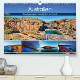 Sandrock |  Australien - Travel The Gravel(Premium, hochwertiger DIN A2 Wandkalender 2020, Kunstdruck in Hochglanz) | Sonstiges |  Sack Fachmedien