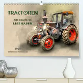 Roder |  Traktoren - alte Schätze für Liebhaber(Premium, hochwertiger DIN A2 Wandkalender 2020, Kunstdruck in Hochglanz) | Sonstiges |  Sack Fachmedien