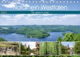 Becker |  Nordrhein-Westfalen - Die idyllische Seite (Tischkalender 2021 DIN A5 quer) | Sonstiges |  Sack Fachmedien