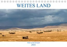 Schulz |  Weites Land - Safari in der Serengeti (Tischkalender 2021 DIN A5 quer) | Sonstiges |  Sack Fachmedien
