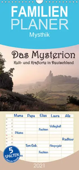 Dombrow |  Das Mysterion - Kult- und Kraftorte in Deutschland - Familienplaner hoch (Wandkalender 2021 , 21 cm x 45 cm, hoch) | Sonstiges |  Sack Fachmedien
