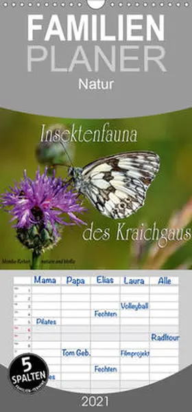 Reiter |  Insektenfauna des Kraichgaus - Familienplaner hoch (Wandkalender 2021 , 21 cm x 45 cm, hoch) | Sonstiges |  Sack Fachmedien
