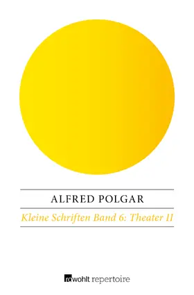 Polgar / Reich-Ranicki |  Theater II | Buch |  Sack Fachmedien