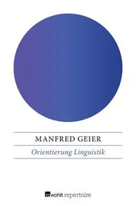 Geier |  Orientierung Linguistik | eBook | Sack Fachmedien