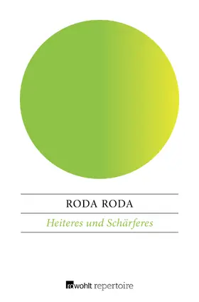 Heiteres und Schärferes | Buch | 978-3-688-11840-3 | sack.de