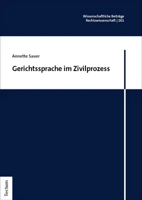 Sauer |  Gerichtssprache im Zivilprozess | eBook | Sack Fachmedien