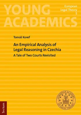 Koref |  An Empirical Analysis of Legal Reasoning in Czechia | Buch |  Sack Fachmedien